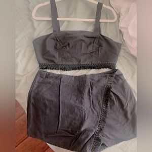 Top and Skirt Set